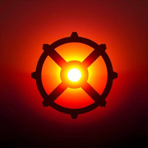 Logo de l'Académie Ciné Lumière - Une bobine de film stylisée avec un soleil levant